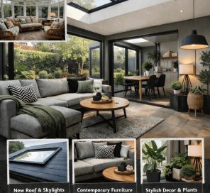 how to modernise a conservatory